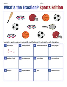 What's the Fraction? Sports Edition