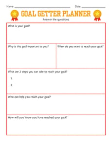 Goal Getter Planner