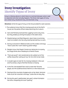 Irony Investigation: Identify Types of Irony
