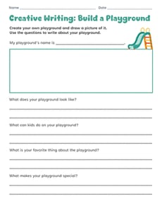 Creative Writing: Build a Playground
