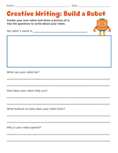 Creative Writing: Build a Robot
