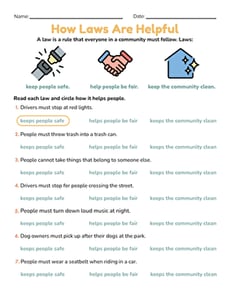 How Laws are Helpful