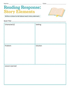 Reading Response: Story Elements
