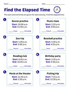 Find the Elapsed Time