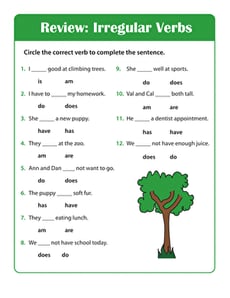 Grammar Time: Irregular Verbs