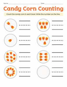 Candy Corn Counting