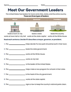 Meet Our Government Leaders