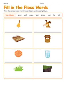Fill in the Floss Words