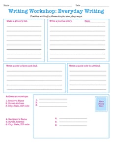 Writing Workshop: Everyday Writing