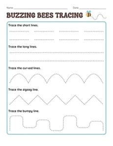 Buzzing Bees Tracing