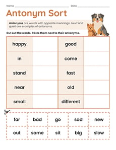 Antonym Sort