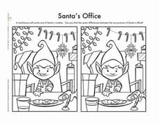 Christmas Spot the Difference