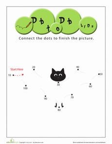 Bat Dot-to-Dot