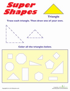 Super Shapes: Triangle