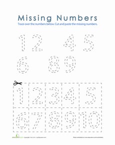 Fill in the Missing Numbers
