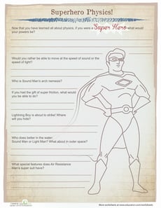 Superhero Physics