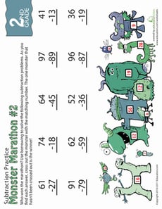 Double Digit Subtraction