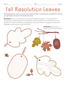 Fall Resolution Leaves