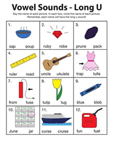 Learning Long Vowels: Long U