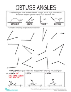 Obtuse Angles