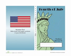 4th of July Mini-Book