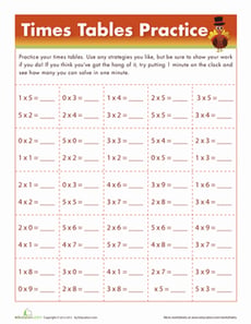 Practice Times Tables