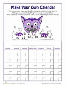 Make Your Own Calendar