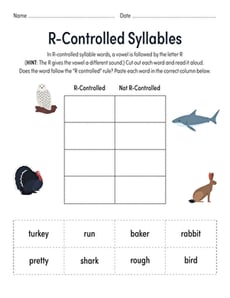 R-Controlled Syllables