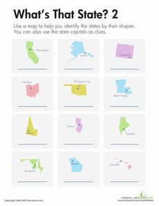 Geography: What's That State? 2