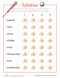 Syllable Clapping