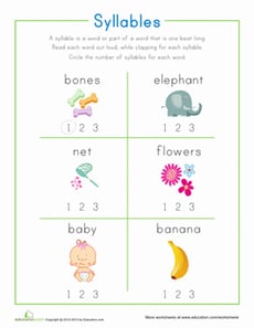 Syllables