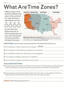 What Are Time Zones?
