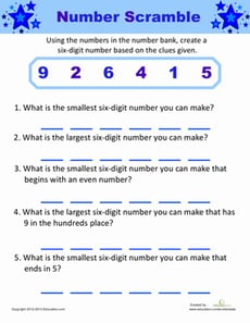 Number Scramble
