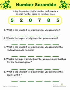 Place Value Challenge