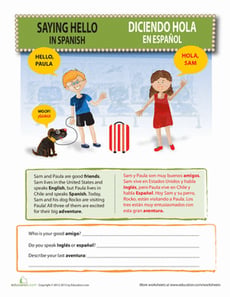 Saying Hello in Spanish