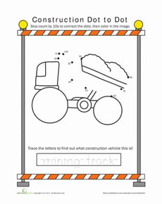 Mining Truck Dot-to-Dot