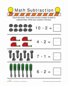 Construction Zone Subtraction 3