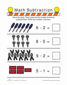 Construction Zone Subtraction 8