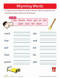 Rhyming Practice