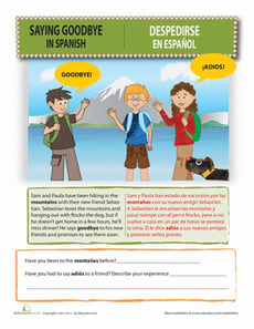 Saying Goodbye in Spanish