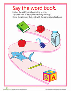 Ending Sounds Path: K