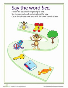 Ending Sounds Path: Long E