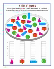 Shape Dimensions: Solid Figures