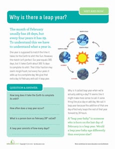 Why is There a Leap Year?