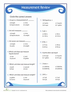 Measurement Review