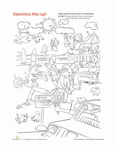 Find the Objects: Valentine's Day
