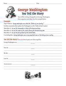 George Washington: You Tell the Story