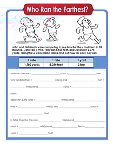 Linear Measurement Word Problem