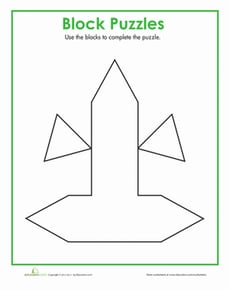 Pattern Block Puzzles