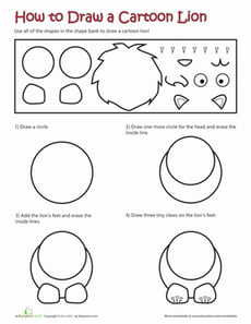 How to Draw a Lion